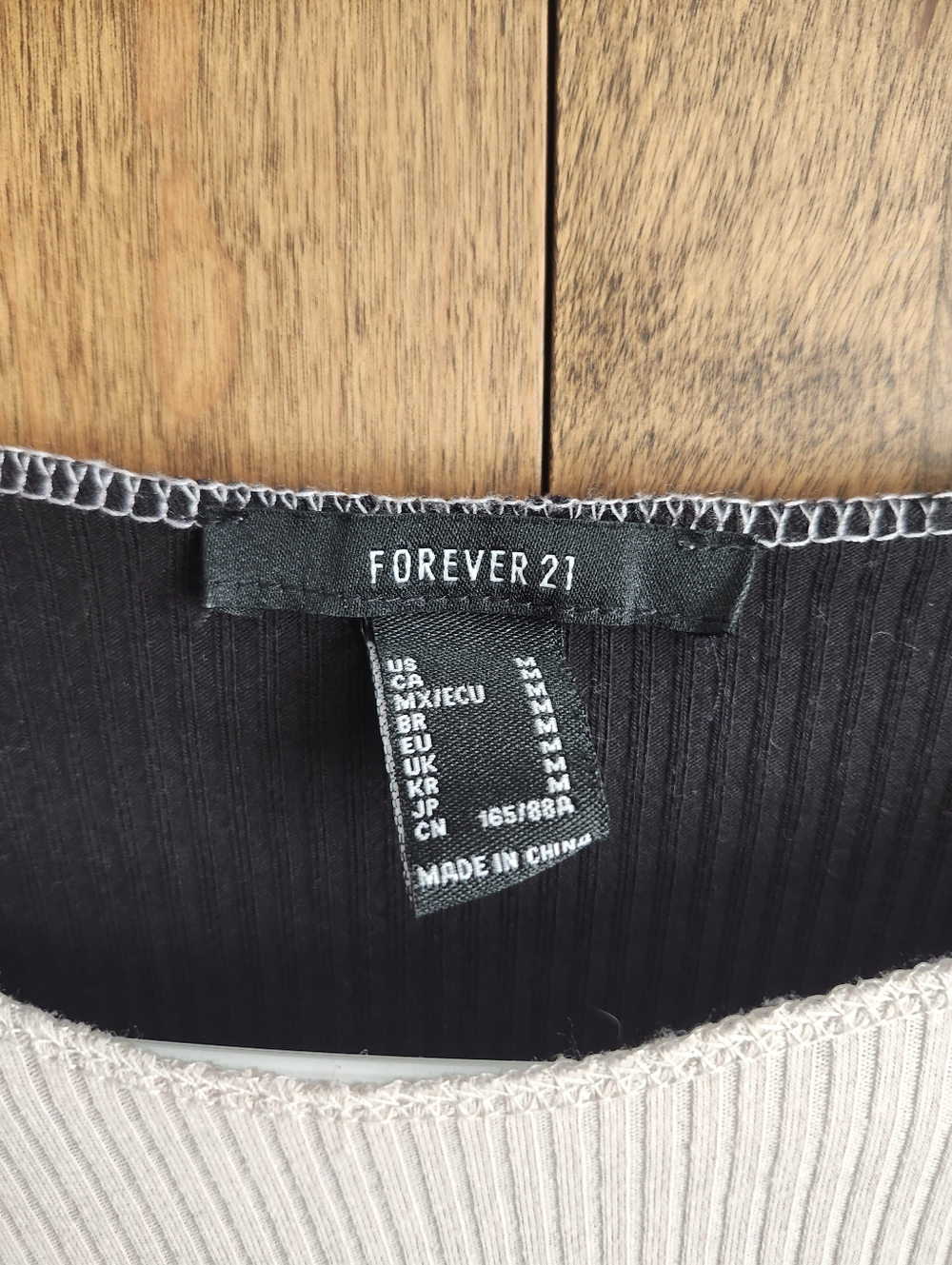 forever 21 cropped shirt